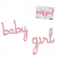 Фолиев балон - Надпис Baby girl