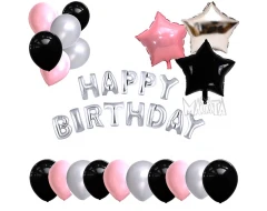 Парти сет от балони Happy Birthday - 46бр