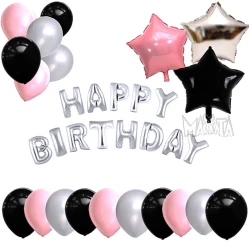 Парти сет от балони Happy Birthday - 46бр