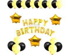 Парти сет от балони Happy Birthday - 46бр