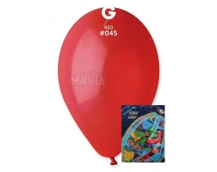 Пакет балони в червен цвят G110 100бр