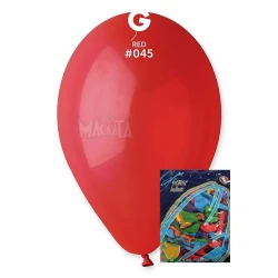 Пакет балони в червен цвят G110 100бр