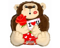 Фолиев балон - Горила с послание I Love You