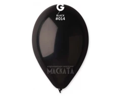 Пастелни балони в черен цвят G110 - 5бр