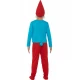 Детски костюм на Татко Смърф от Смърфовете с шапка и брада | zabava