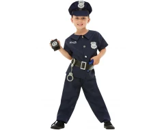 Момчешки детски костюм – Полицай в действие
