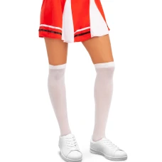 Дълги бели чорапи