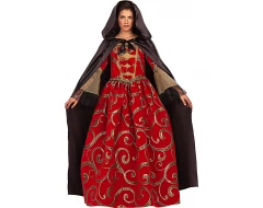 Черно сатенено наметало с качулка