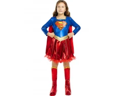 Луксозен костюм на Супергърл за момичета
