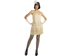 Златен флапър костюм – Great Gatsby Shine