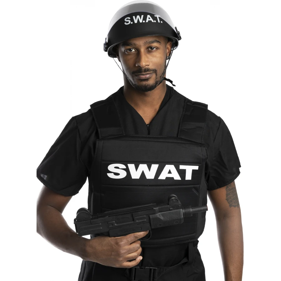 SWAT шлем за възрастни черен тактически аксесоар