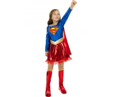 Луксозен костюм на Супергърл за момичета