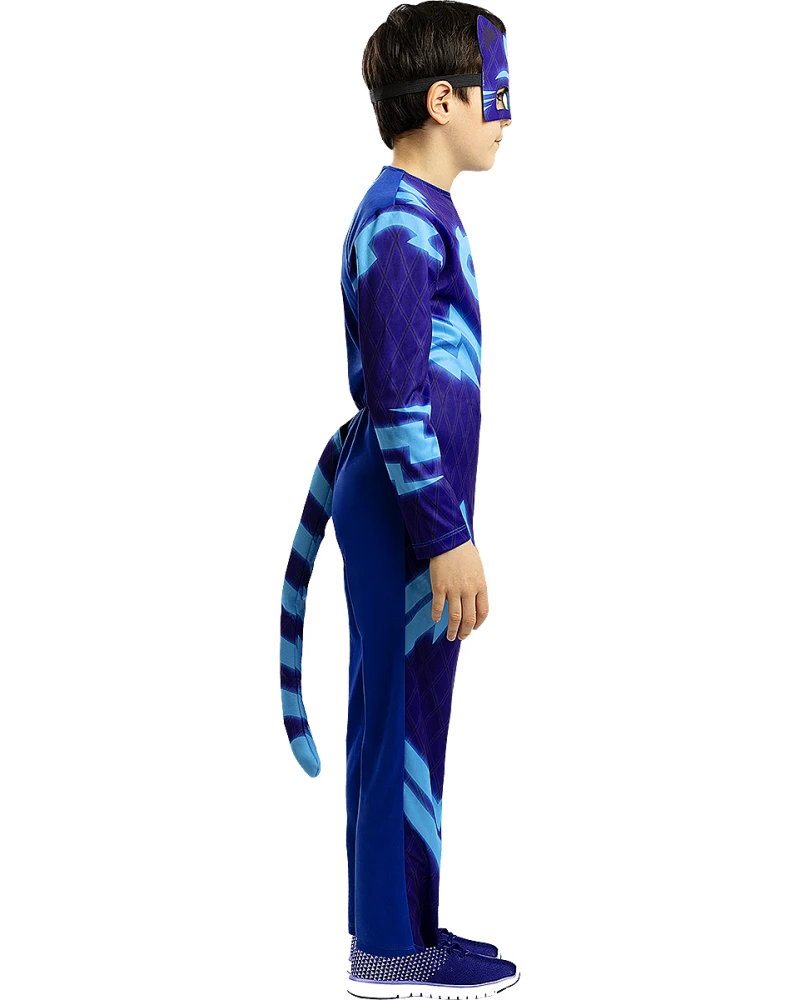 Детски костюм на Кетбой от PJ Masks – син гащеризон с маска и опашка | забава