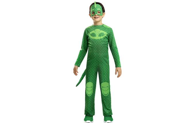 Детски костюм Геко PJ Masks гащеризон с маска