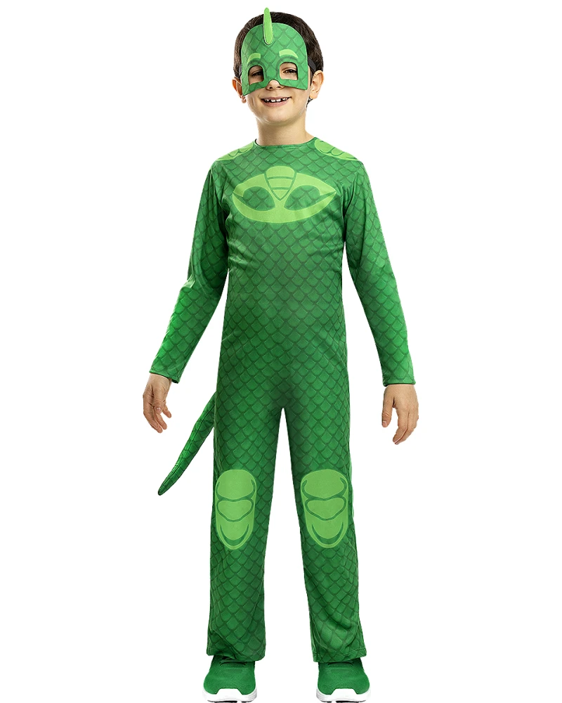 Детски костюм Геко PJ Masks гащеризон с маска