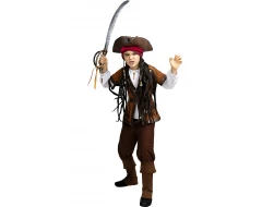 Костюм Смелият Пират: Детски костюм, вдъхновен от Карибски пирати