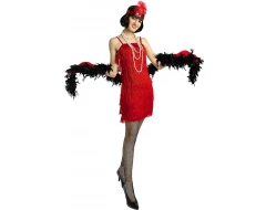 Червен флапър костюм – Scarlet Jazz Diva