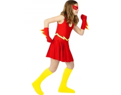 Костюм на Светкавицата за момичета