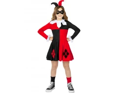 Детски костюм на Харли Куин от комиксите на DC