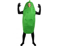 Костюм на кисела краставичка за възрастни