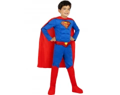 Детски костюм на Супермен със светещо лого