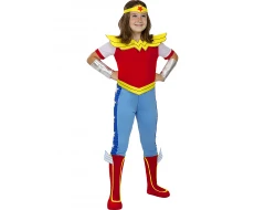 Детски костюм на Жената чудо от супергероините на DC
