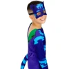 Детски двулицев костюм на Кетбой и Геко от PJ Masks – гащеризон с две маски и две опашки | забава