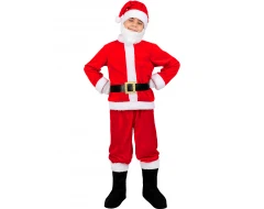 Костюм на Дядо Коледа за деца - Високо качество и комфорт