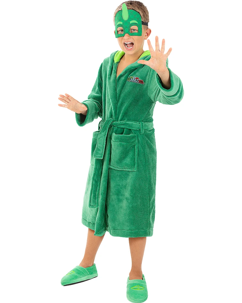 Детски домашен халат на Геко  PJ Masks