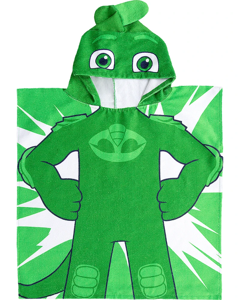 Хавлиено пончо на Геко за деца  PJ Masks