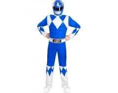 Детски костюм на Пауър Рейнджърс - син
