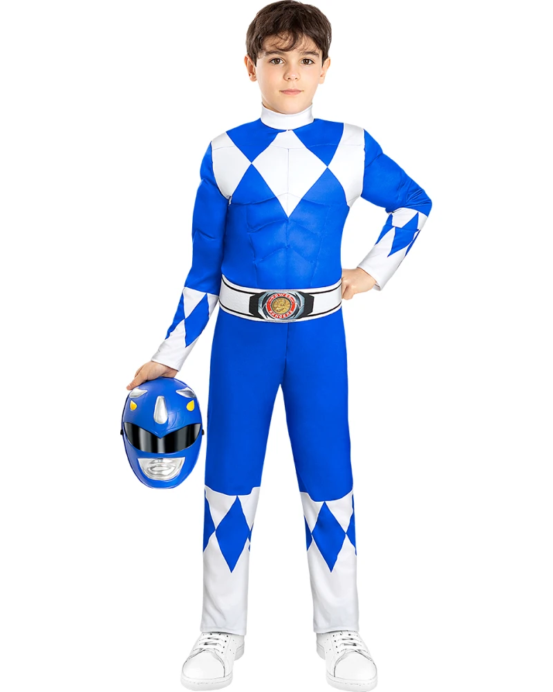 Синя Маска За Деца Power Ranger