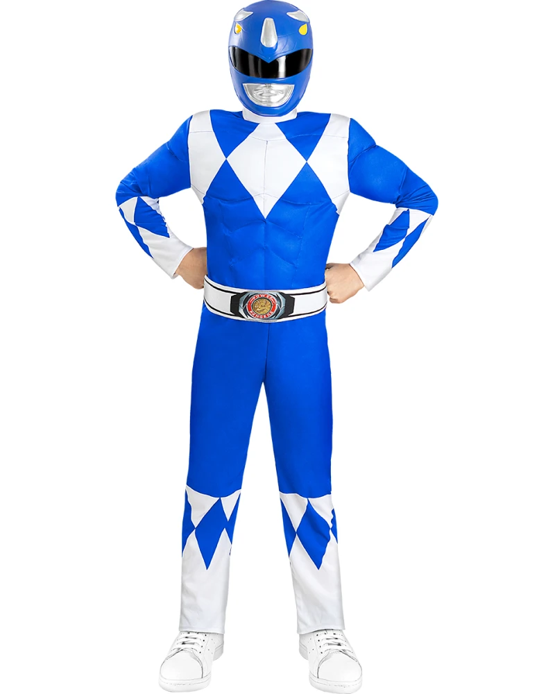 Синя Маска За Деца Power Ranger