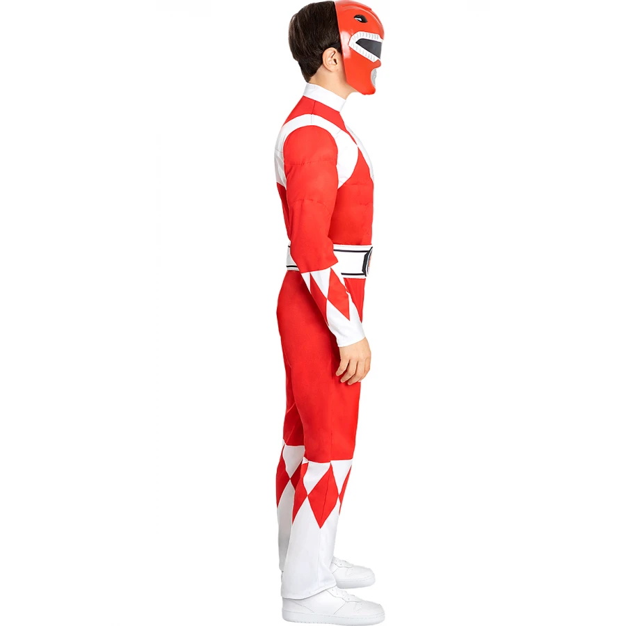 Червена Маска За Деца Power Ranger
