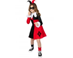 Детски костюм на Харли Куин от комиксите на DC