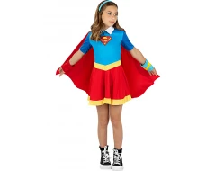 Костюм на Супергърл за момичета  супергероини от DC