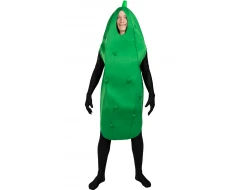 Костюм на кисела краставичка за възрастни