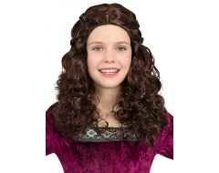 Средновековна перука на принцеса за момичета