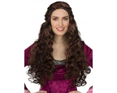 Средновековна перука на принцеса за жени