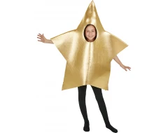 Костюм на Коледна Звезда за Деца - Блестящ Карнавален Костюм