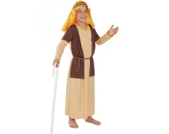 Костюм на Свети Йосиф за момче: Идеален за коледната ясла