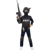 Детски костюм на SWAT полицай – комплект с жилетка, гащеризон и аксесоари | забава