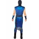 Костюм Sub-Zero Mortal Kombat за мъже с блуза, панталон, туника, колан, маска и ръкави