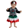 Бебешки костюм La Catrina рокля с лента за глава