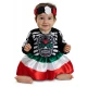 Бебешки костюм La Catrina рокля с лента за глава