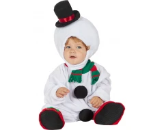 Бебешки костюм на снежен човек