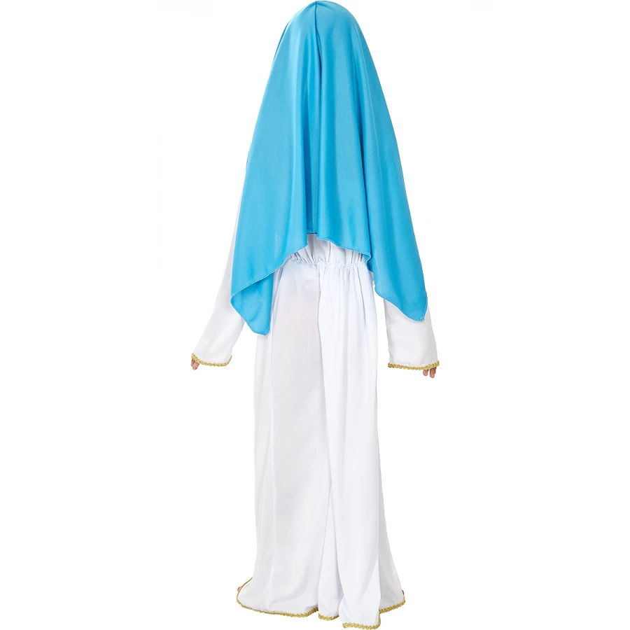 Костюм на Дева Мария за Коледа: Автентичен и елегантен за празничните тържества