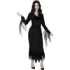 Перука Morticia Addams за жени - Семейство Addams