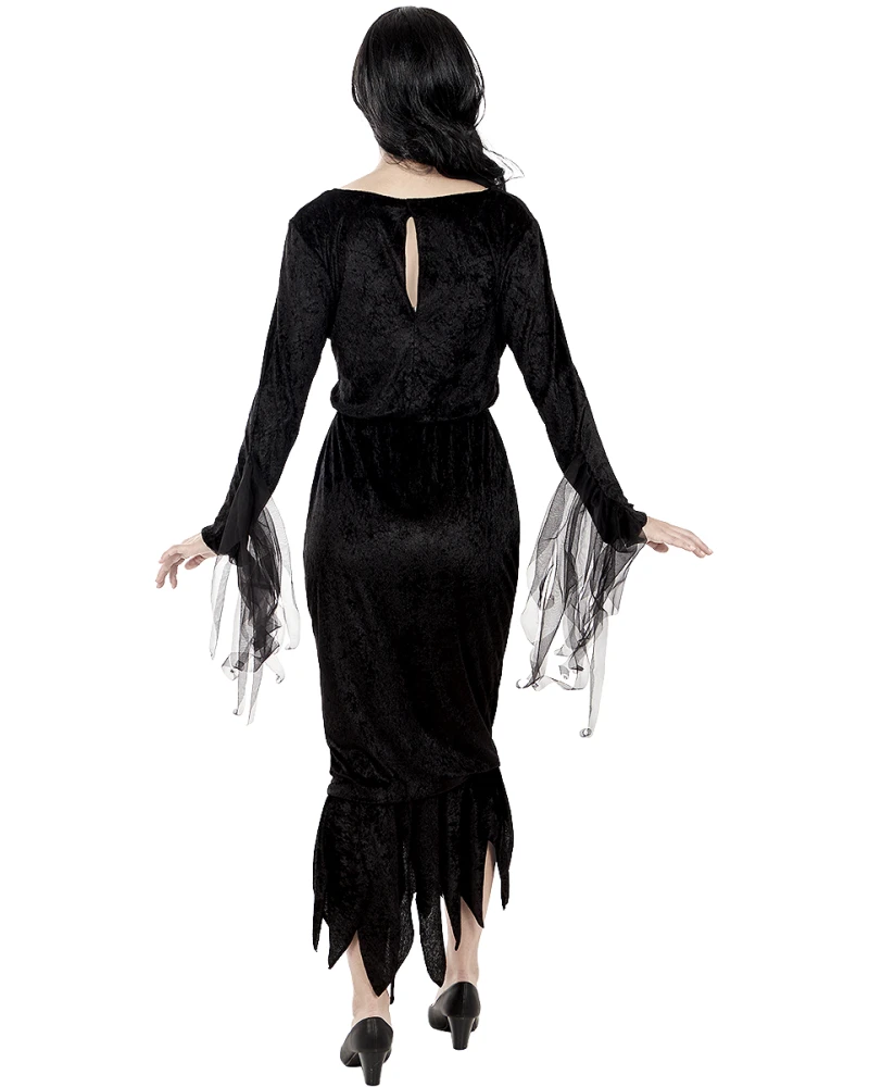 Перука Morticia Addams за жени - Семейство Addams