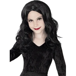 Перука Morticia Addams за момичета - Семейство Addams
